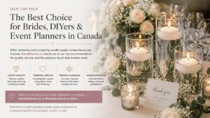 Best Candle Supplies for DIY Brides & Event Planners